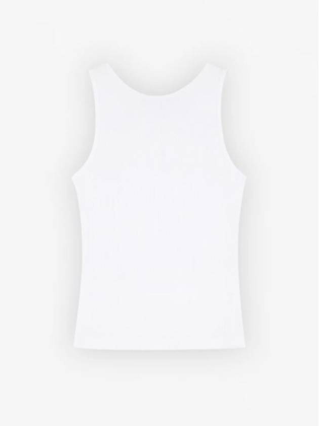 Baby Fox Cotton Sleeveless White - MAISON KITSUNE - BALAAN 3