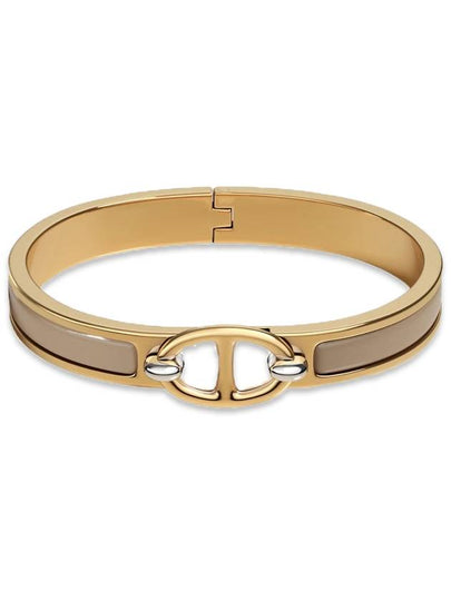 Mini Clic Chaine D'Ancre Bracelet Gold Marron Glace - HERMES - BALAAN 2