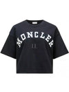 Logo short sleeve t-shirt night blue - MONCLER - BALAAN 2