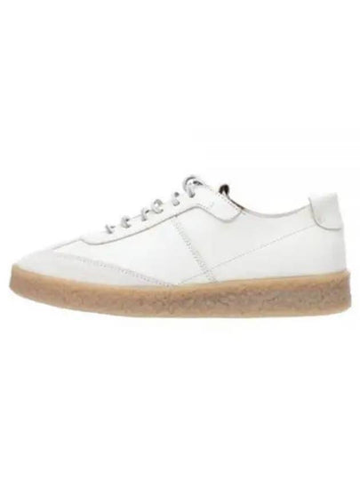 Crespo Leather Low Top Sneakers White - BUTTERO - BALAAN 2