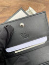 Microssima Bifold Card Wallet Black - GUCCI - BALAAN 5