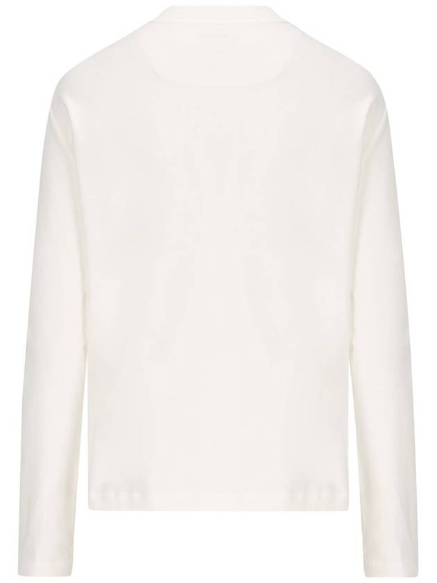 Women's Organic Cotton Long Sleeve T Shirt 3 Pack White - JIL SANDER - BALAAN 3