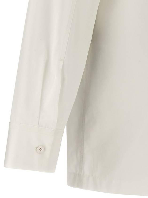 WHITE COTTON SHIRT J22DL0193J45002100 - JIL SANDER - BALAAN 5