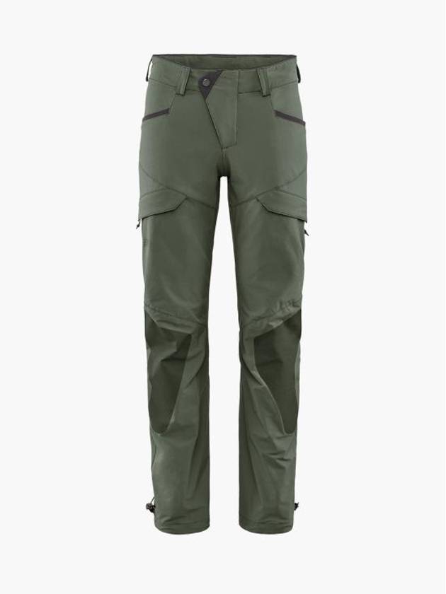 Women's Misty 2.0 Wind Stretch Straight Pants Dark Dusty Green - KLATTERMUSEN - BALAAN 2