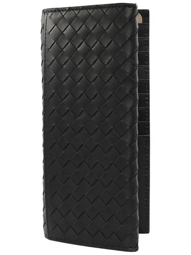 Intrecciato Continental Long Wallet Black - BOTTEGA VENETA - BALAAN 5