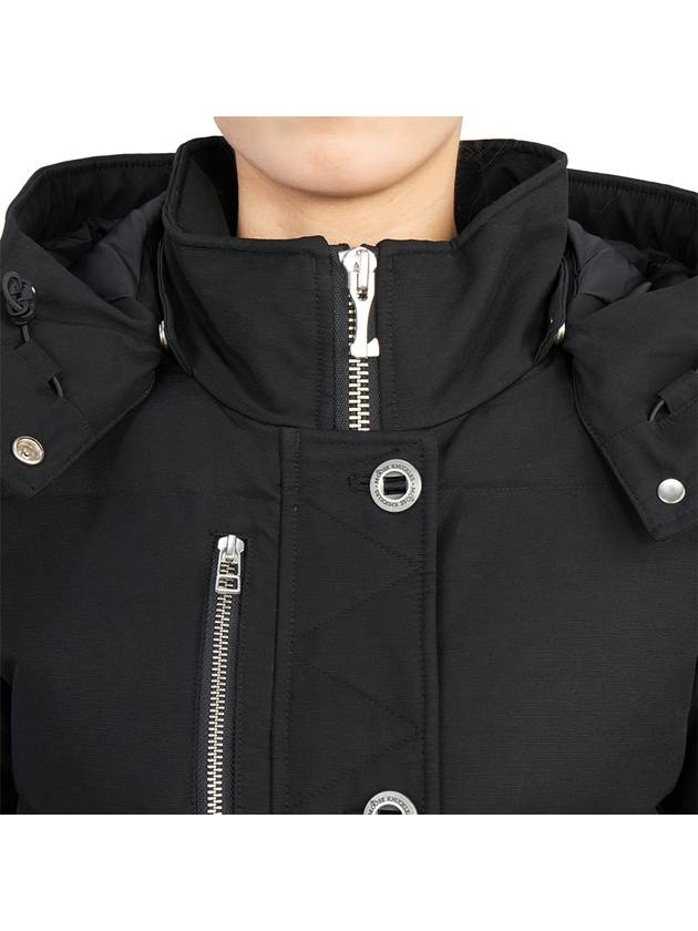 Original Threequarter Down Jacket Black - MOOSE KNUCKLES - BALAAN 11