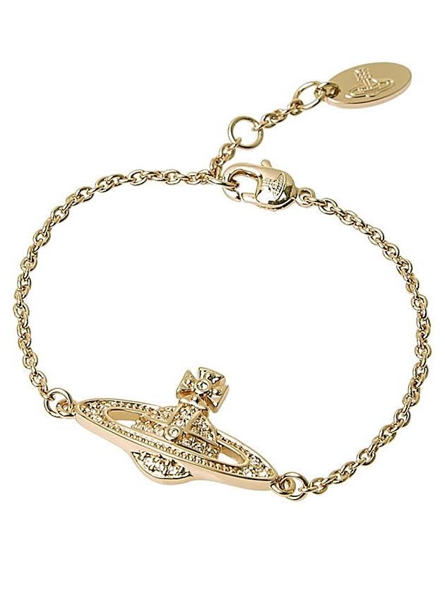 Mini Bath Relief Chain Bracelet Gold - VIVIENNE WESTWOOD - BALAAN.