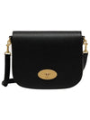 Darley Satchel Classic Grain Small Cross Bag Black - MULBERRY - BALAAN 2