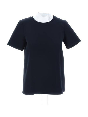 Tubo Logo Short Sleeve T-Shirt Black - S MAX MARA - BALAAN 1