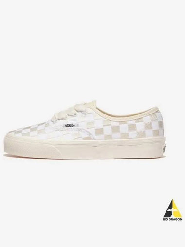 Authentic embroided checker white EMBROIDERED - VANS - BALAAN 1