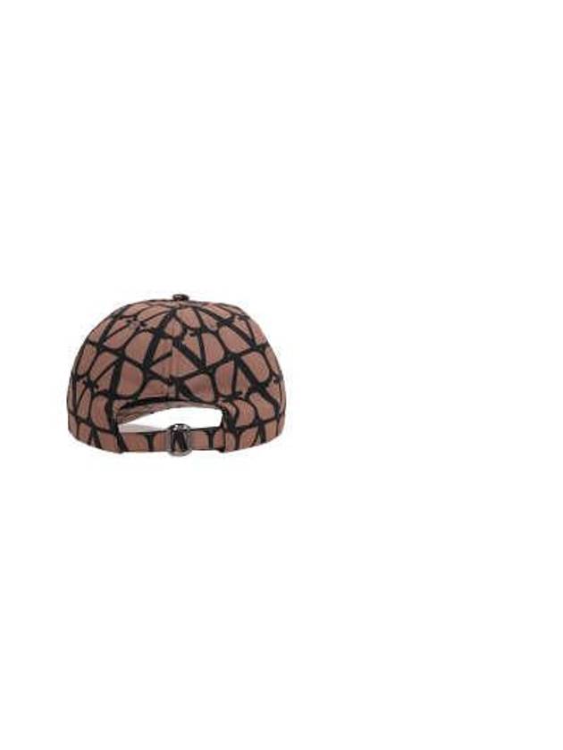 Iconographe Base Ball Cap Brown - VALENTINO - BALAAN 4