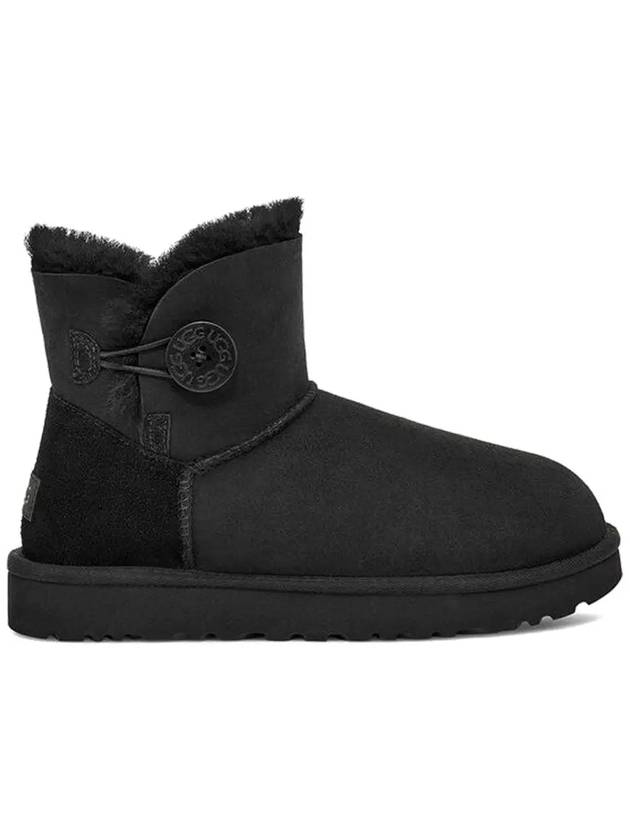 Mini Bailey Button II Winter Boots Black - UGG - BALAAN 2