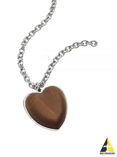 The Pietra Necklace Silver Brown - JACQUEMUS - BALAAN 2