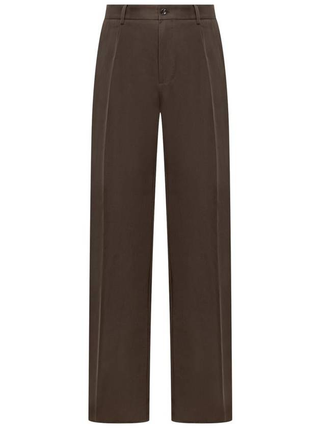 Straight Pants GP01PT FU60L M3927 BROWN - DOLCE&GABBANA - BALAAN 2