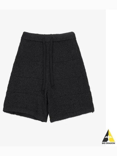 Men s Knit Shorts Black - SUNNEI - BALAAN 2