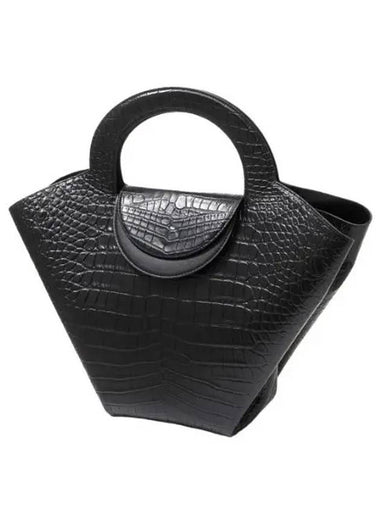 croc top handle tote bag - BOTTEGA VENETA - BALAAN 1