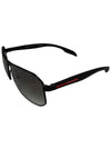 Linea Rossa Sunglasses Black - PRADA - BALAAN 5