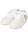 Parker OG Sole Leather Low Top Sneakers White - MAISON MIHARA YASUHIRO - BALAAN 4