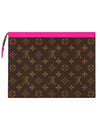 Pochette Voyage MM Pouch Bag Brown Pink - LOUIS VUITTON - BALAAN 1