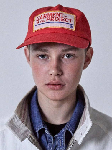 Casual Wappen Trucker Hat Red - OGARP - BALAAN 1