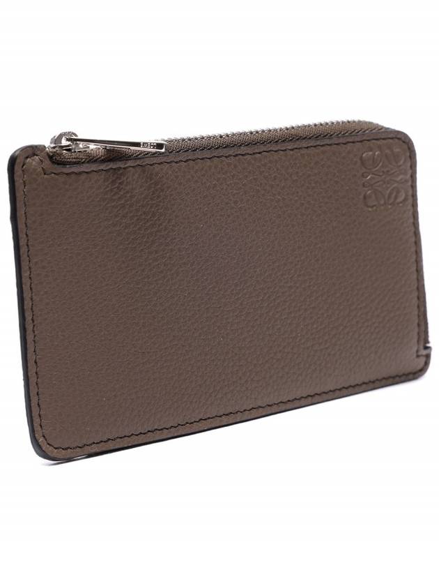 Anagram Zipper Card Wallet Grey Brown - LOEWE - BALAAN 5