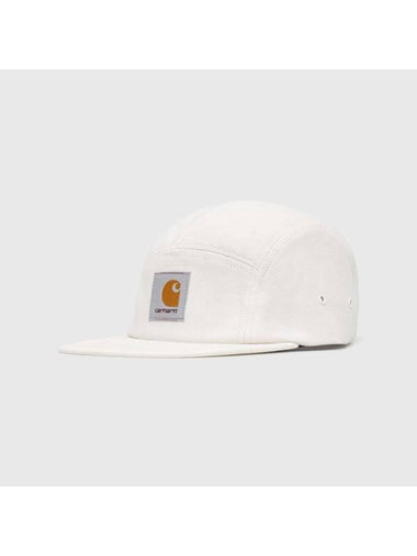 Logo Patch Backley Snapback White - CARHARTT WIP - BALAAN 1