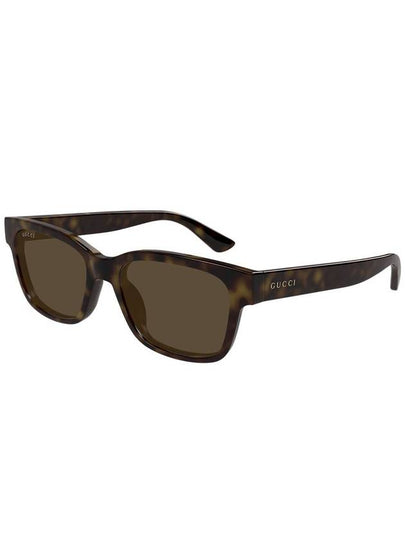 Eyewear Square Frame Sunglasses Havana - GUCCI - BALAAN 2