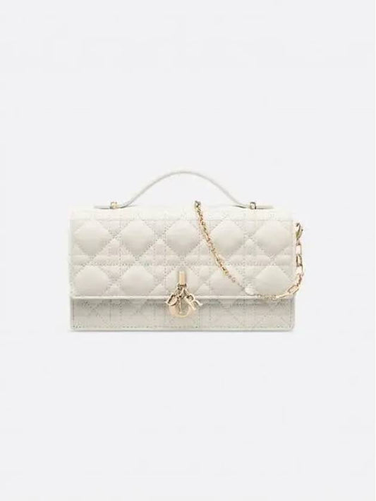 Miss Cannage Lambskin Mini Bag Latte - DIOR - BALAAN 2