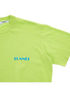 Logo Short Sleeve T-Shirt Light Green - SUNNEI - BALAAN 5