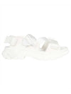 Tread Velcro Sandals White - ALEXANDER MCQUEEN - BALAAN 1