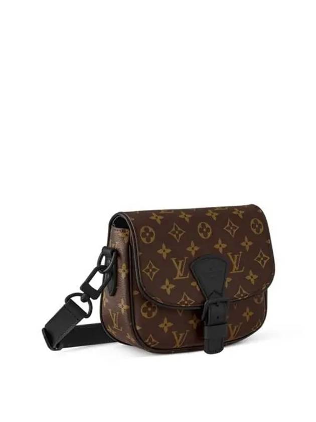 Montsouris PM Monogram Macassar Canvas Messenger Bag Brown - LOUIS VUITTON - BALAAN 2