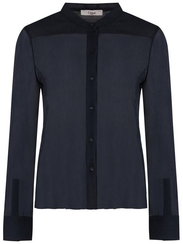 Chloé Crêpe-Silk Blouse - CHLOE - BALAAN 1