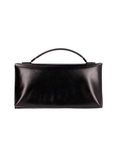 Prisma Leather Tote Bag Black - MARNI - BALAAN 2