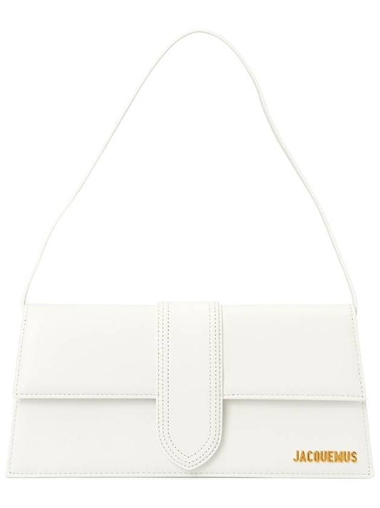 Le Bambino Long Flap Shoulder Bag White - JACQUEMUS - BALAAN 2