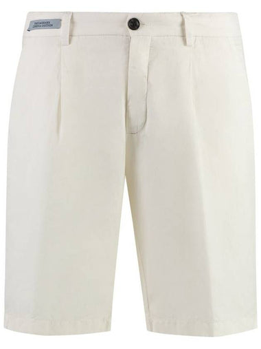 Paul & Shark Cotton And Linen Bermuda-Shorts - PAUL & SHARK - BALAAN 1