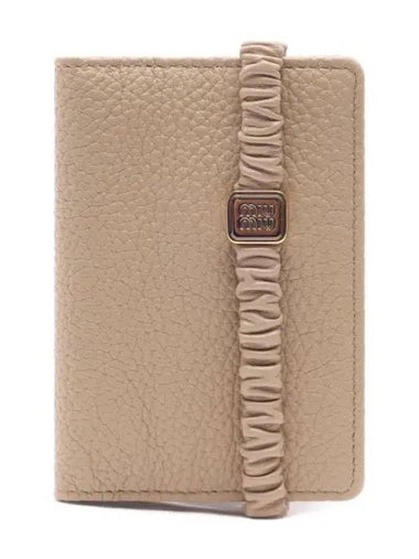 Women s Logo Loop Card Wallet 5MC103 2CSK F03WC 24F 1215192 - MIU MIU - BALAAN 1