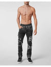 T99 Steel Logo Slim Fit Men's Jeans FABCMDT3072PDE004N - PHILIPP PLEIN - BALAAN 5