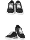 Men's Asher Leather Low Top Sneakers Black - BALLY - BALAAN 4