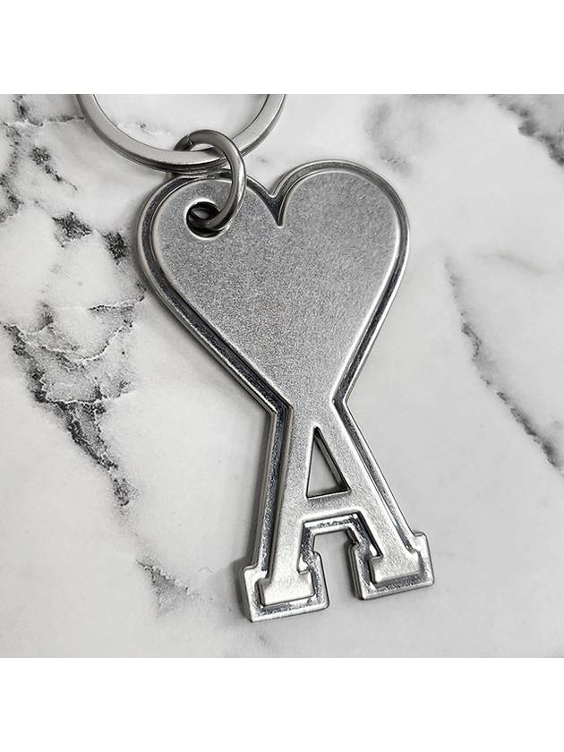 Heart Logo Keyholder Silver - AMI - BALAAN 9