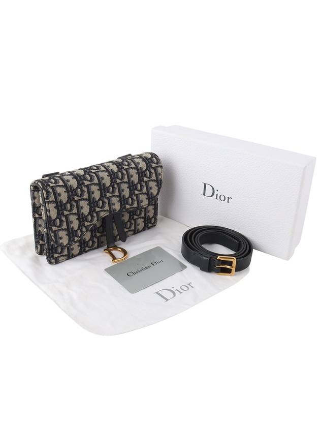 S5619CTZQ Oblique Saddle Belt Bag 33813K - DIOR - BALAAN 8