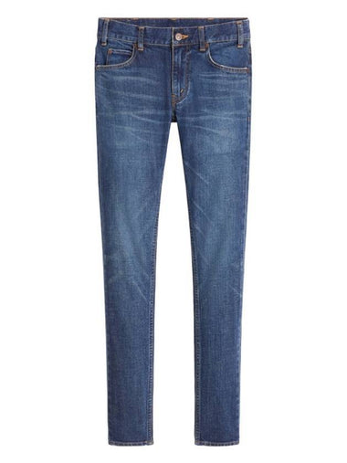 Dark Union Wash Skinny Jeans Blue - CELINE - BALAAN 1