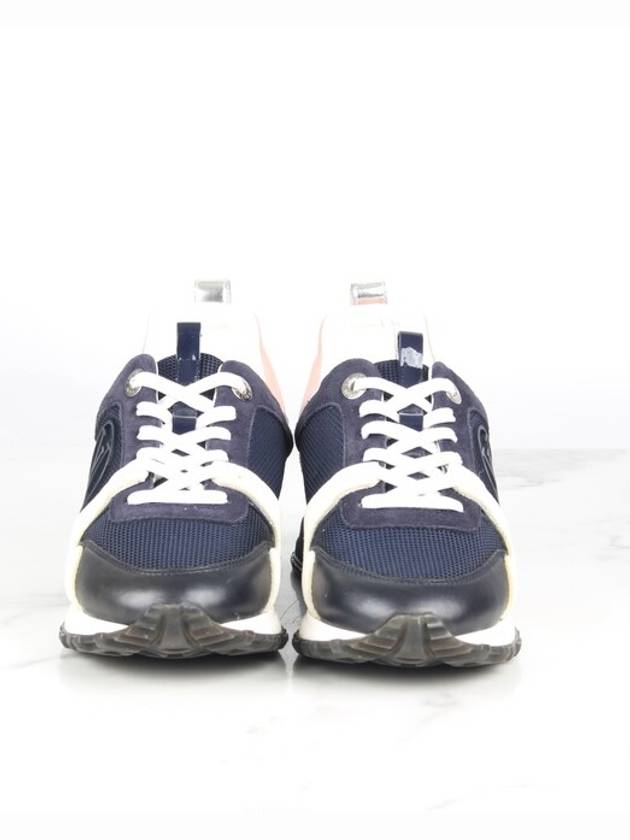 LV Suede Runaway Sneakers Navy 35 220 - LOUIS VUITTON - BALAAN 2