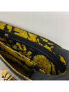 Gold Medusa Strap Large Clutch Bag Black - VERSACE - BALAAN 7