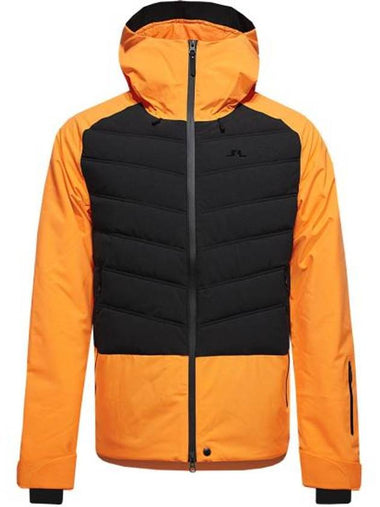 Woody Hooded Jacket Orange - J.LINDEBERG - BALAAN 1