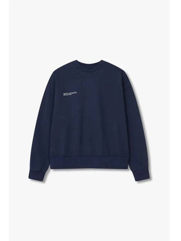 Unisex midweight sweatshirt navy - PANGAIA - BALAAN 1