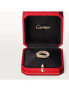 Trinity ring small white gold rose gold yellow gold - CARTIER - BALAAN 8