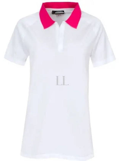 Baily Seamless Short Sleeve Polo Shirt White - J.LINDEBERG - BALAAN 2