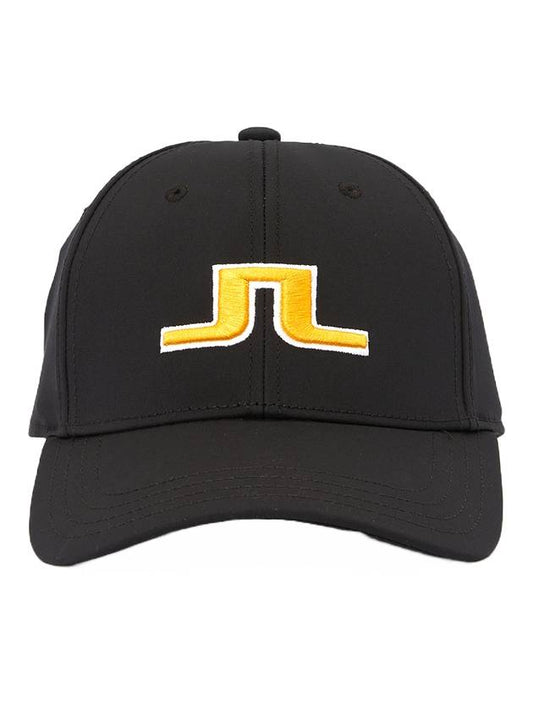 ANGA embroid logo ball cap black - J.LINDEBERG - BALAAN 1