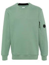 Diagonal Raised Fleece Sweatshirt Green - CP COMPANY - BALAAN 2