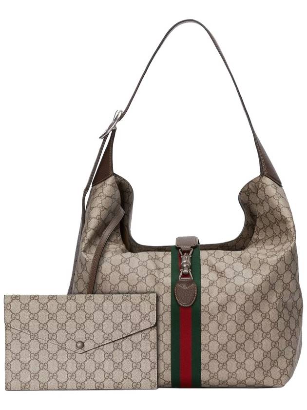 Jackie 1961 Medium Shoulder Bag Beige - GUCCI - BALAAN 3